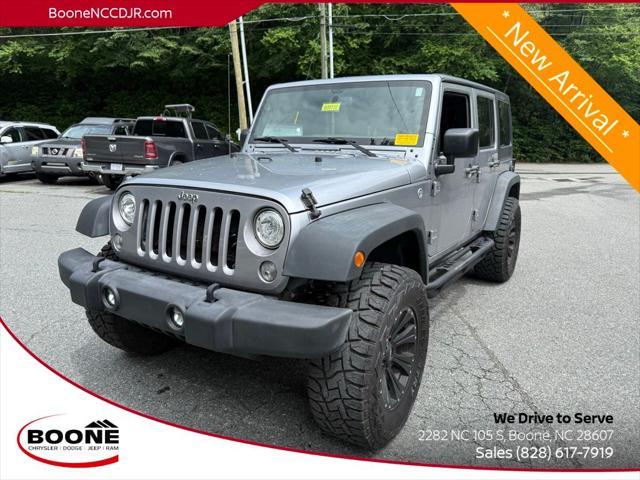 used 2017 Jeep Wrangler Unlimited car, priced at $22,927