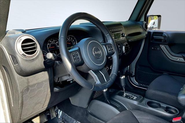 used 2017 Jeep Wrangler Unlimited car, priced at $22,846