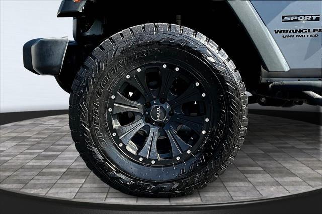 used 2017 Jeep Wrangler Unlimited car, priced at $22,846