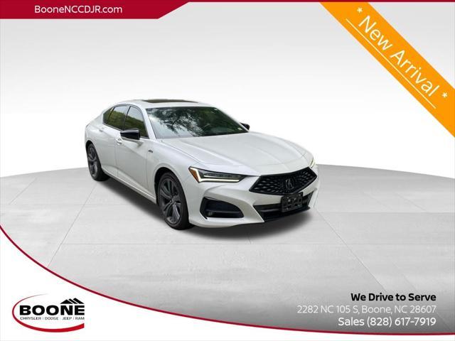 used 2022 Acura TLX car, priced at $34,432