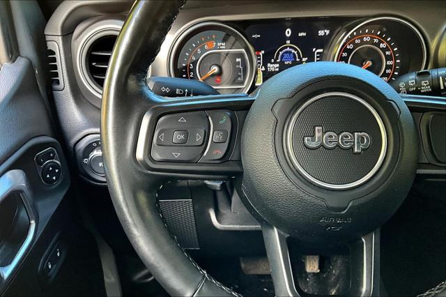 used 2021 Jeep Wrangler car, priced at $30,992