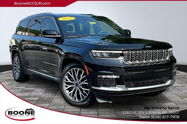 used 2021 Jeep Grand Cherokee L car, priced at $39,164