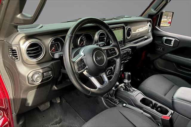 used 2022 Jeep Wrangler Unlimited car, priced at $38,600