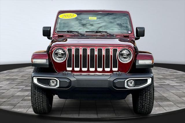 used 2022 Jeep Wrangler Unlimited car, priced at $38,600