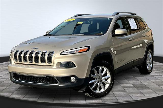 used 2015 Jeep Cherokee car, priced at $13,750