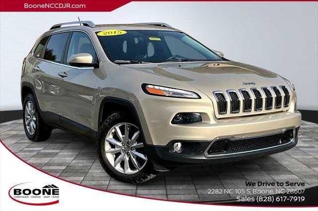 used 2015 Jeep Cherokee car, priced at $13,995