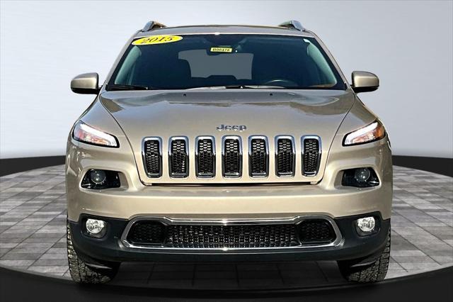 used 2015 Jeep Cherokee car, priced at $13,750