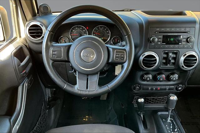 used 2014 Jeep Wrangler Unlimited car, priced at $18,575