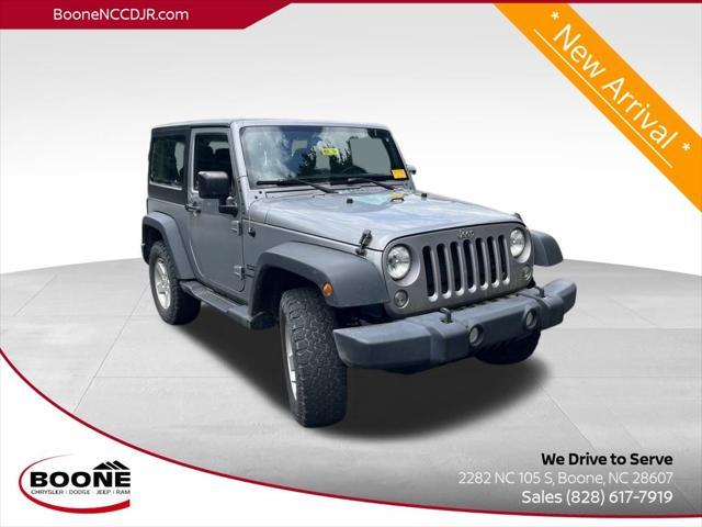 used 2017 Jeep Wrangler car, priced at $19,495