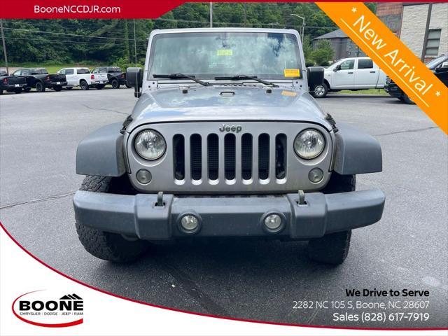 used 2017 Jeep Wrangler car, priced at $19,495