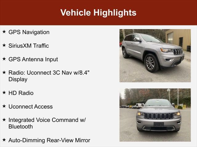 used 2017 Jeep Grand Cherokee car, priced at $18,453