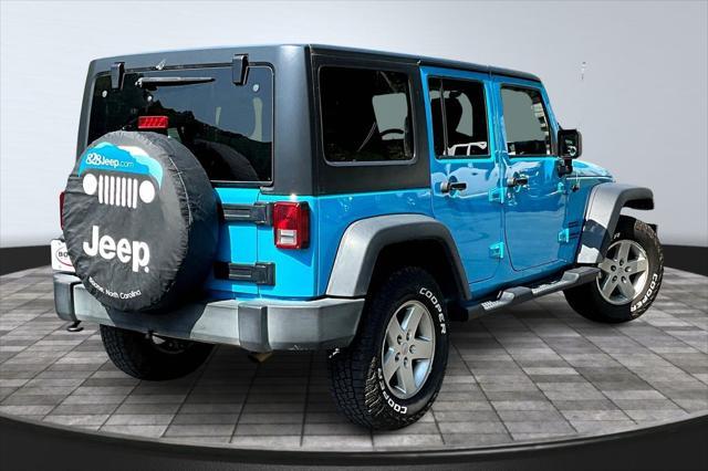 used 2017 Jeep Wrangler Unlimited car, priced at $21,590