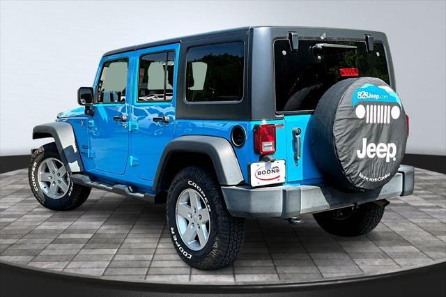 used 2017 Jeep Wrangler Unlimited car, priced at $21,590