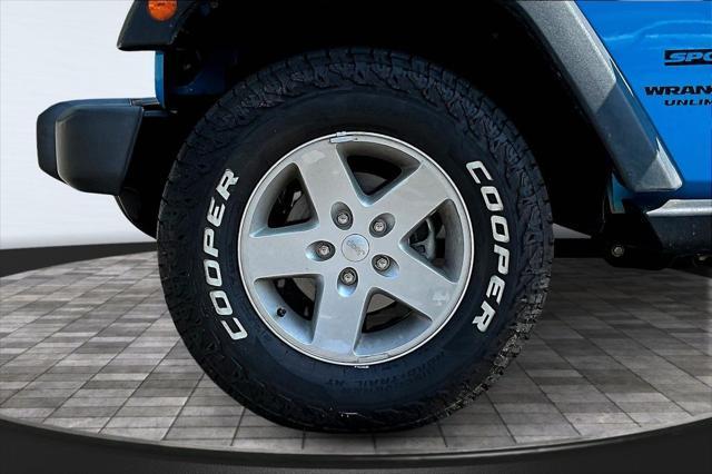 used 2017 Jeep Wrangler Unlimited car, priced at $21,590