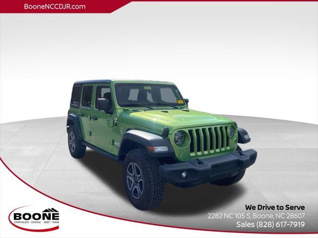 used 2020 Jeep Wrangler Unlimited car, priced at $28,030