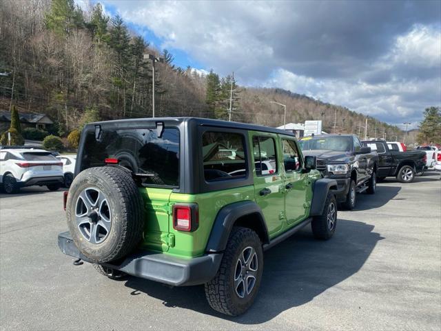 used 2020 Jeep Wrangler Unlimited car, priced at $28,030