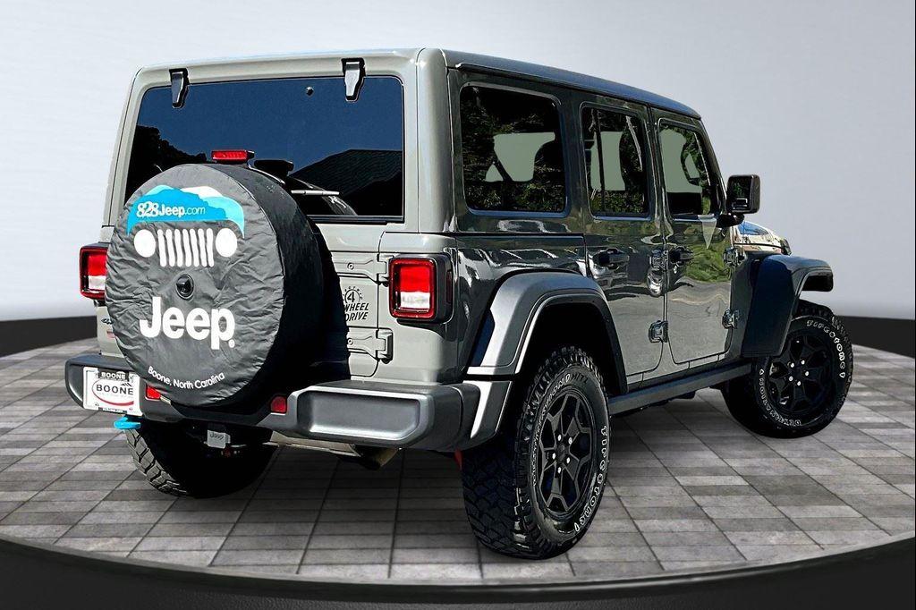 used 2023 Jeep Wrangler 4xe car, priced at $32,123