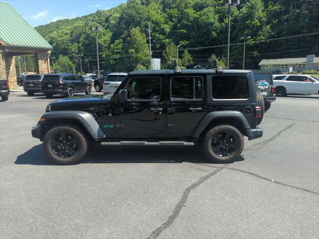 used 2020 Jeep Wrangler Unlimited car, priced at $30,622