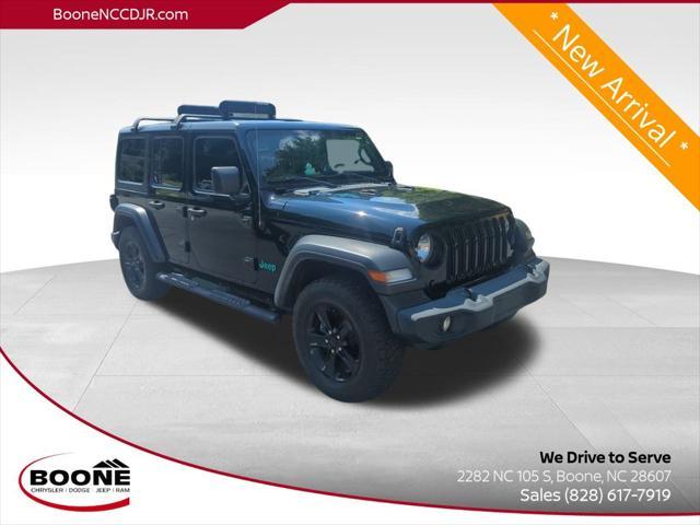 used 2020 Jeep Wrangler Unlimited car, priced at $30,622