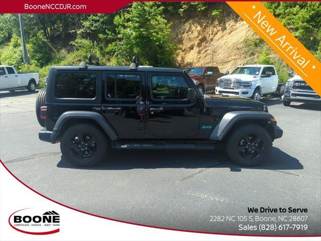 used 2020 Jeep Wrangler Unlimited car, priced at $30,622