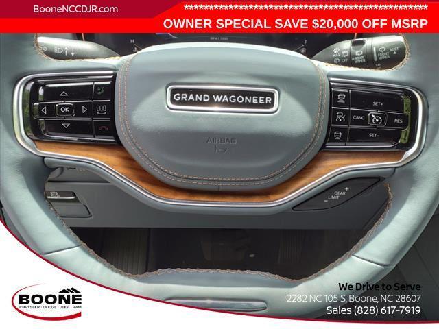 used 2023 Jeep Grand Wagoneer car, priced at $81,880