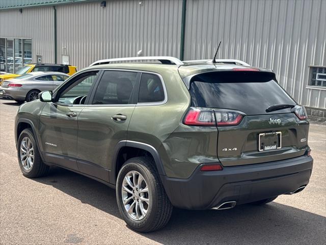 used 2021 Jeep Cherokee car, priced at $23,500