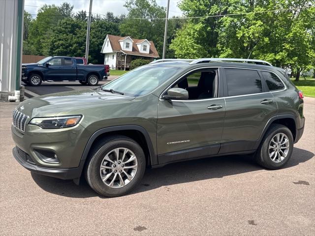 used 2021 Jeep Cherokee car, priced at $23,500
