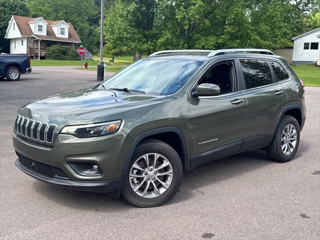 used 2021 Jeep Cherokee car, priced at $23,500