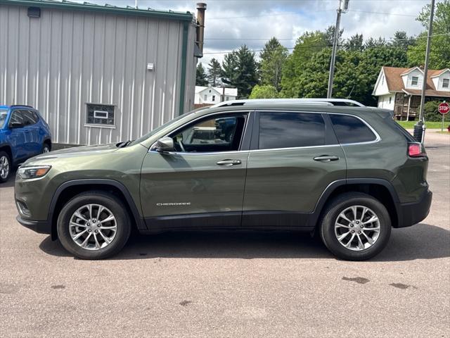 used 2021 Jeep Cherokee car, priced at $23,500