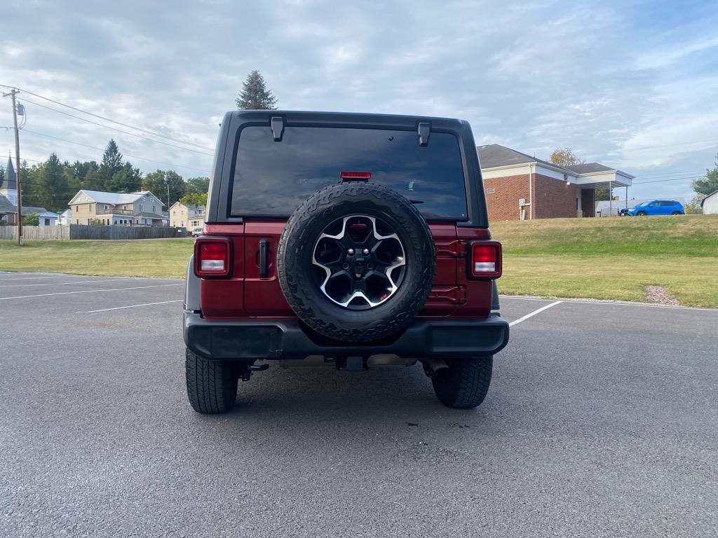 used 2021 Jeep Wrangler car, priced at $23,427