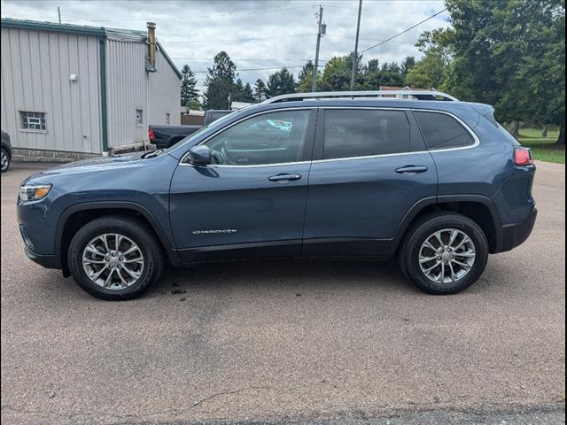 used 2021 Jeep Cherokee car, priced at $20,995