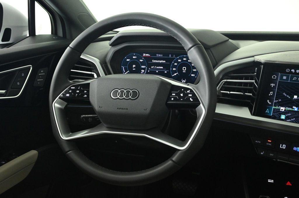 new 2025 Audi Q4 e-tron car, priced at $52,050