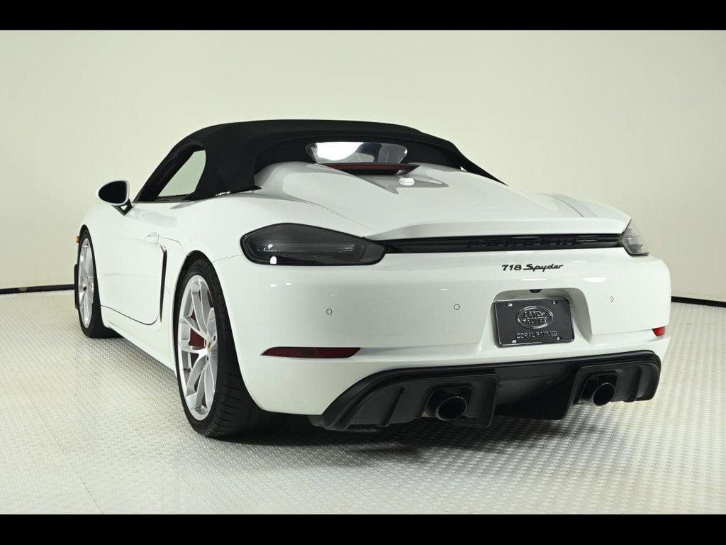 used 2021 Porsche 718 Spyder car, priced at $125,988