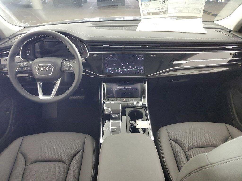 new 2025 Audi Q8 car, priced at $83,615