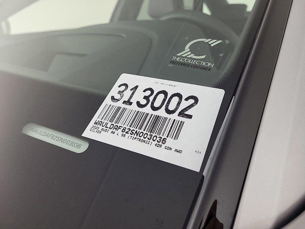 new 2025 Audi A8 car, priced at $91,075