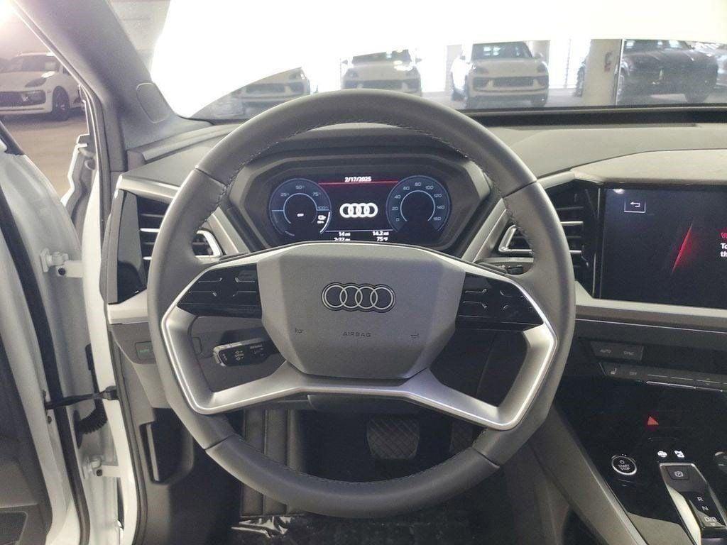 new 2025 Audi Q4 e-tron car, priced at $59,830