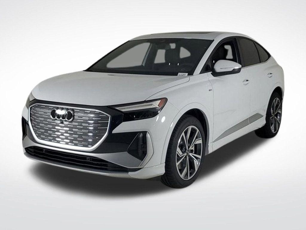 new 2025 Audi Q4 e-tron car, priced at $61,330