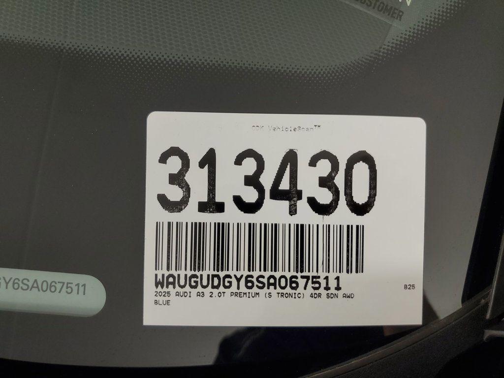 new 2025 Audi A3 car, priced at $41,990