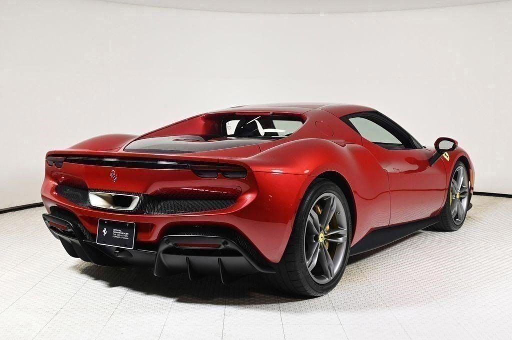 used 2024 Ferrari 296 GTB car, priced at $379,900