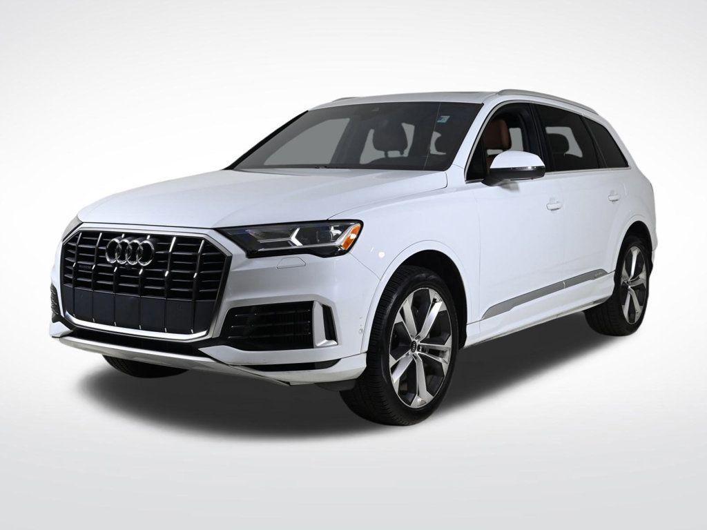 used 2021 Audi Q7 car, priced at $34,500