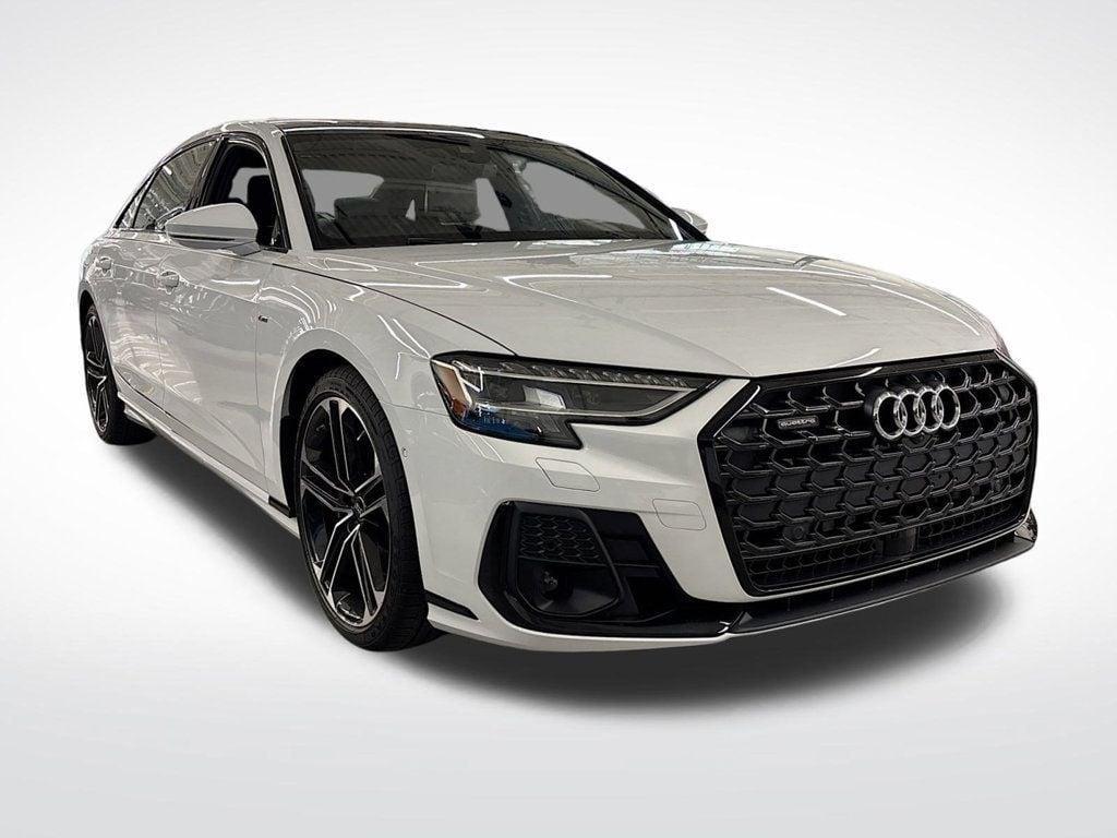 new 2025 Audi A8 car, priced at $93,525