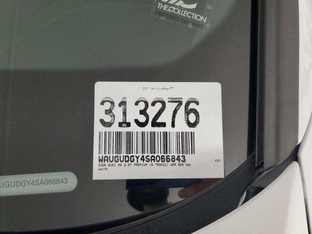 new 2025 Audi A3 car, priced at $38,790