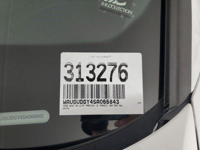 new 2025 Audi A3 car, priced at $38,790