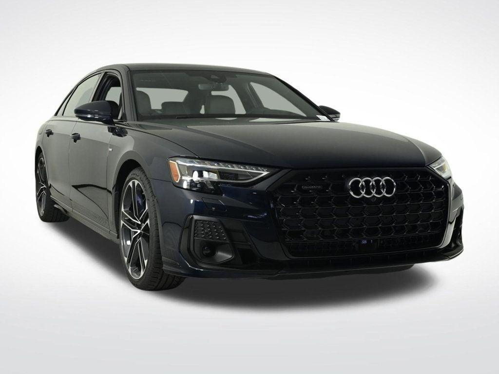 new 2025 Audi A8 car, priced at $93,525
