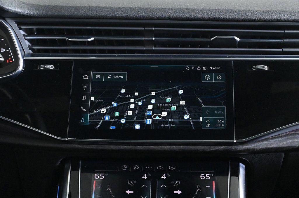 used 2021 Audi Q8 car, priced at $48,500