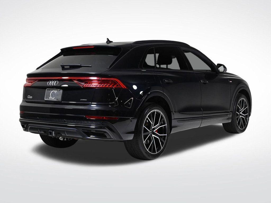 used 2021 Audi Q8 car, priced at $48,500