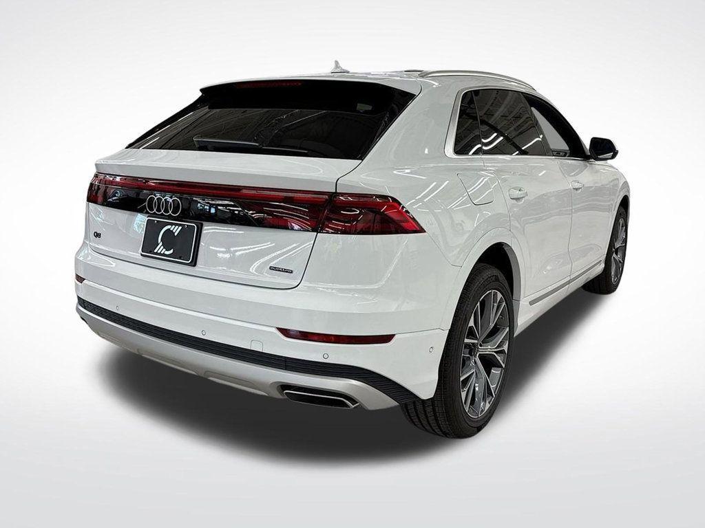 new 2025 Audi Q8 car, priced at $78,115
