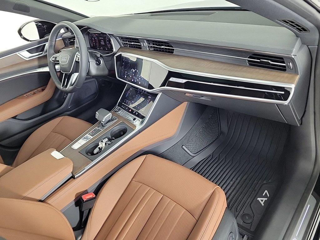 new 2025 Audi A7 car, priced at $82,190