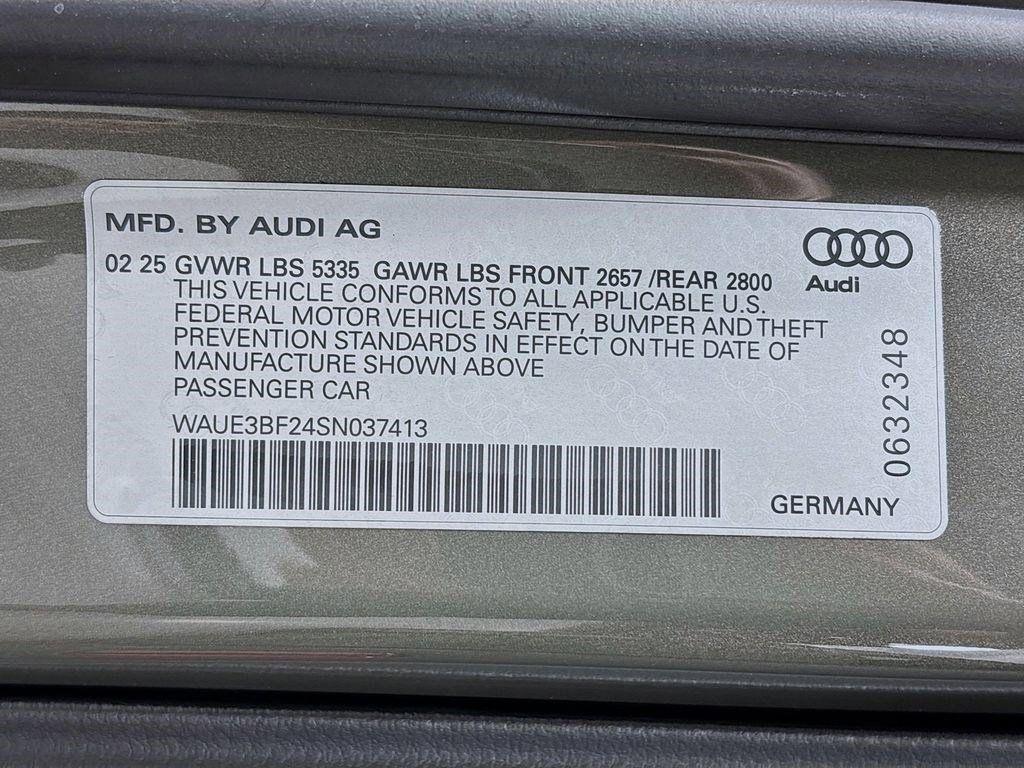 new 2025 Audi A6 car, priced at $63,685