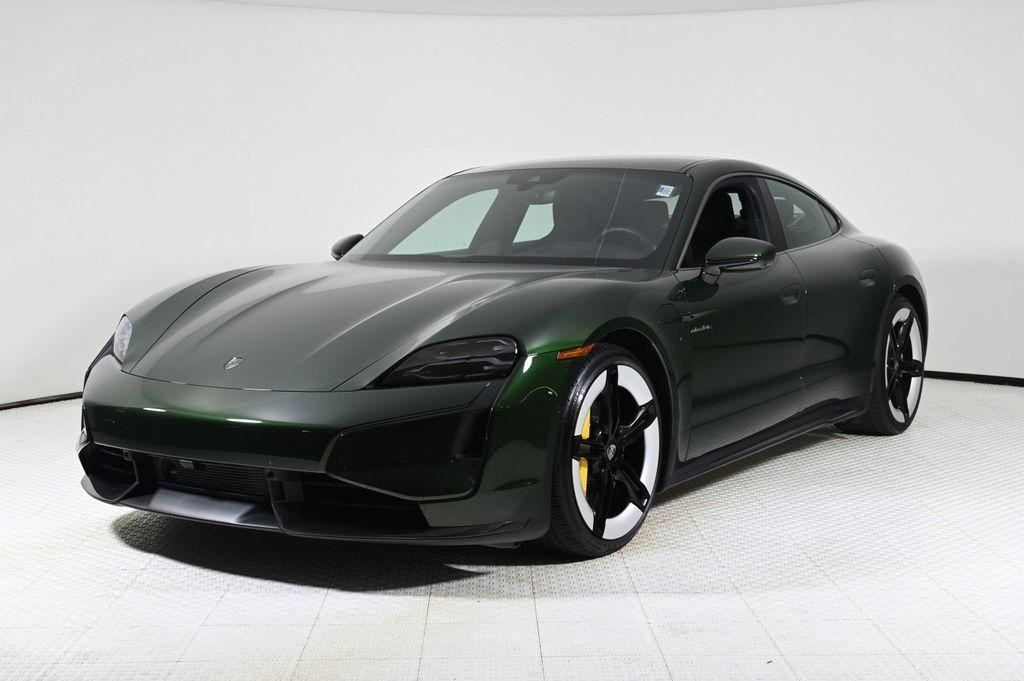 used 2025 Porsche Taycan car, priced at $228,988